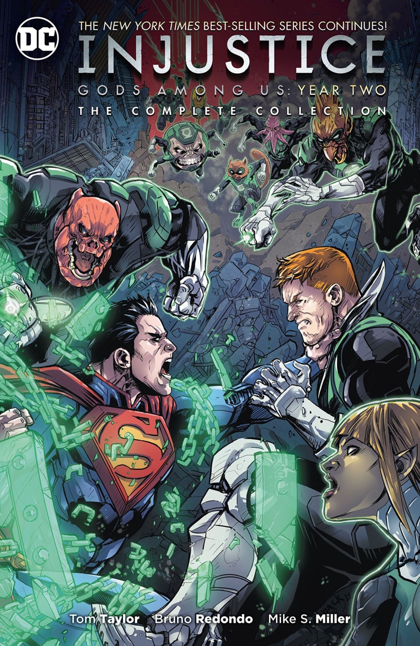 Обложка: Injustice: Боги среди нас. Год второй — делюкс-издание