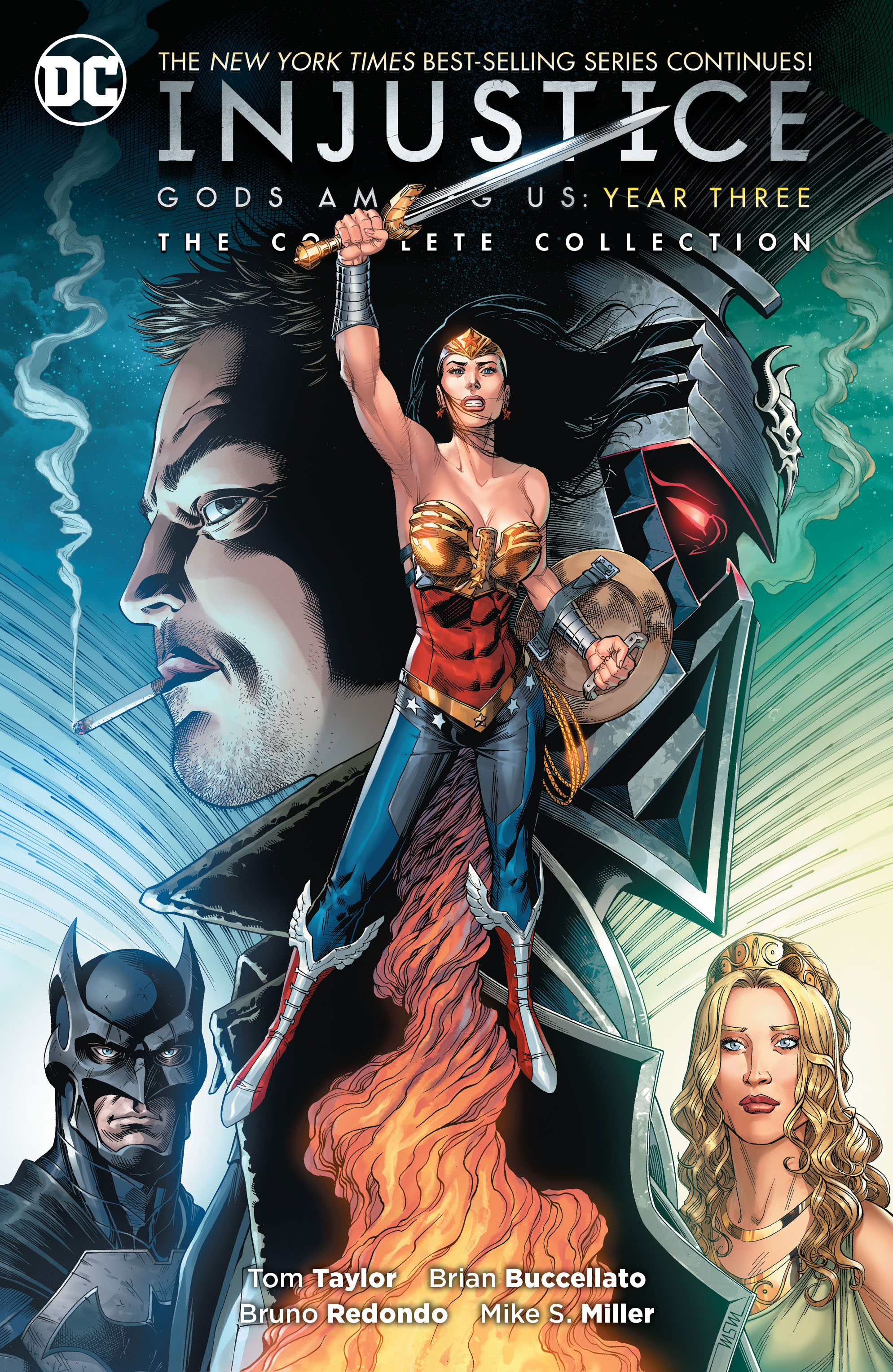 Обложка: Injustice: Боги среди нас. Год третий — делюкс-издание