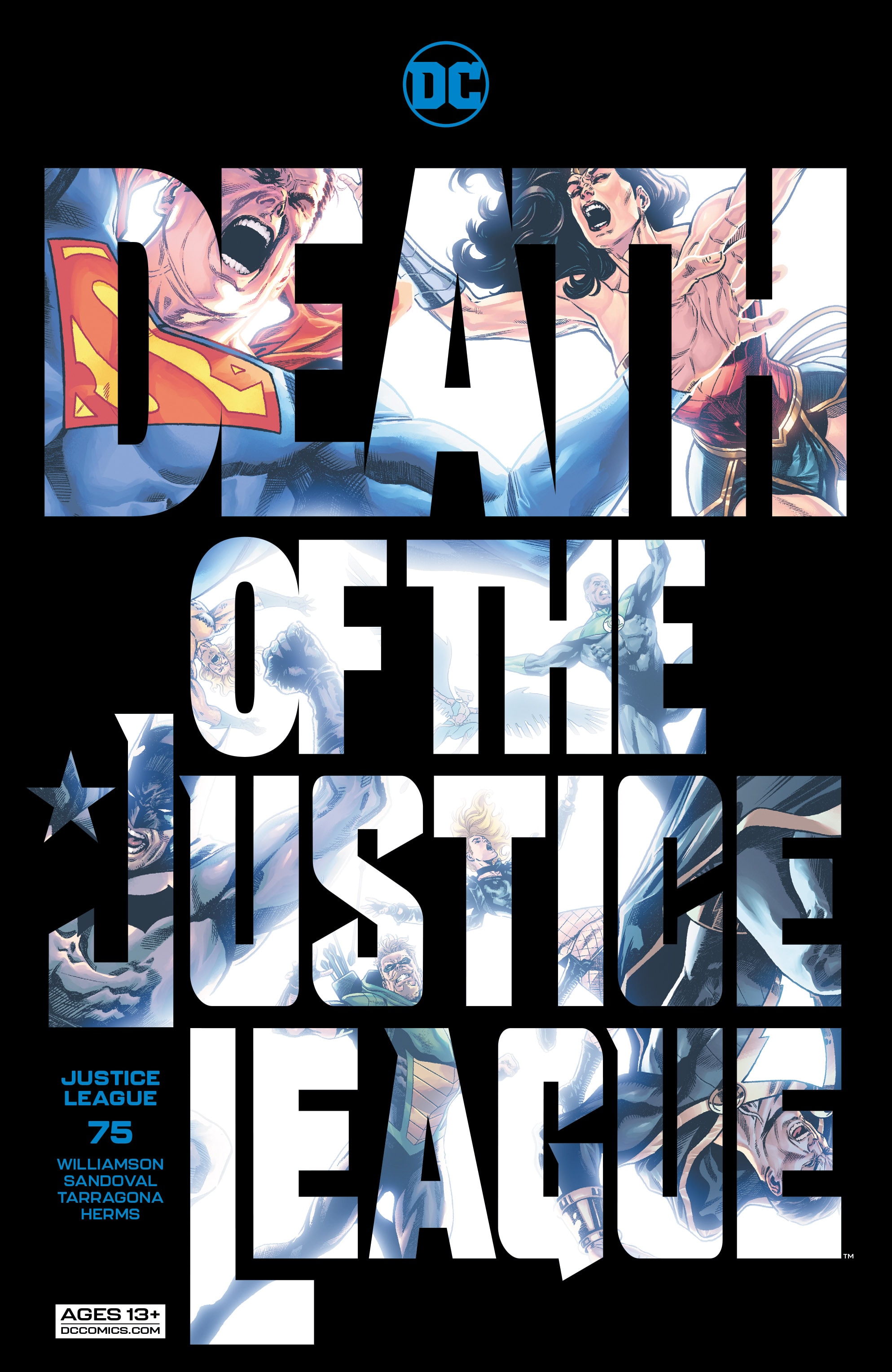 Обложка: Justice League №75 — Death of the Justice League