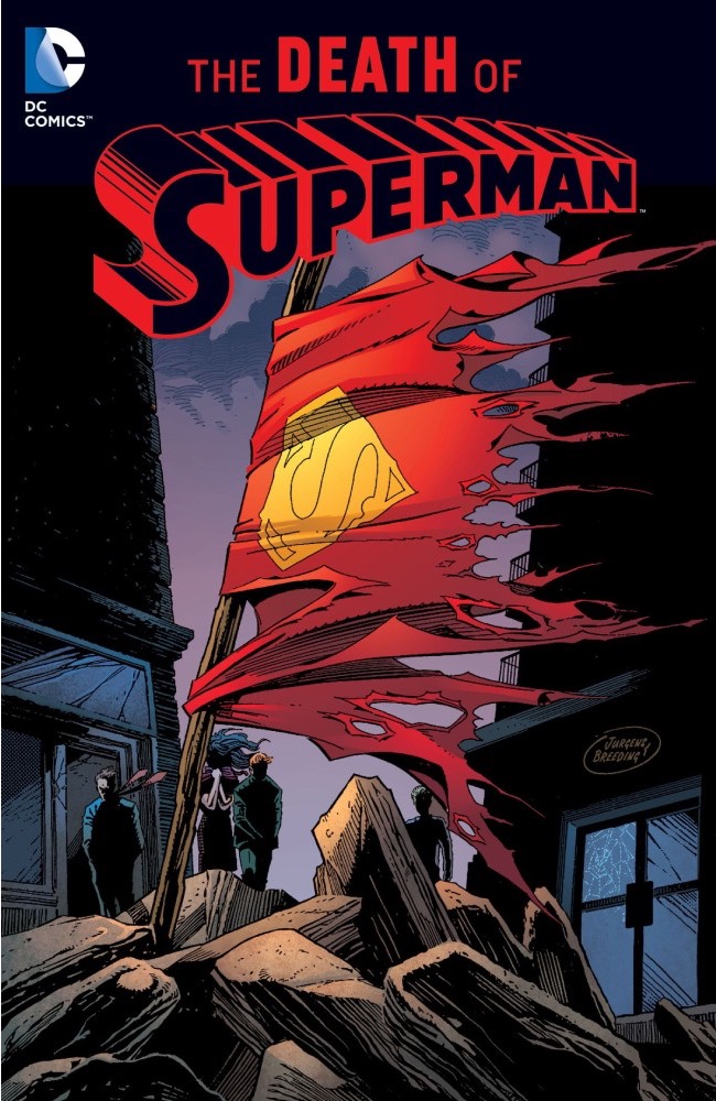 Обложка: Superman: The Death of Superman — английское издание