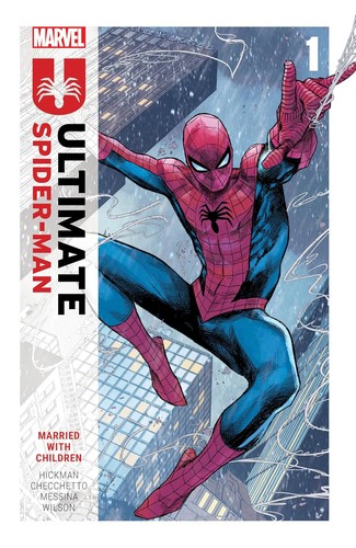 Обложка: Ultimate Spider-Man Джонатана Хикмана. Том 1